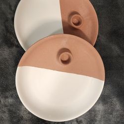 Candle Holder Plates