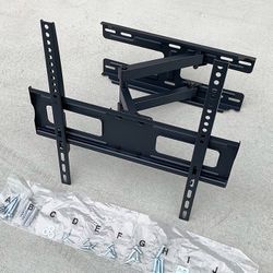 (Brand New) $25 Full Motion 32-55” TV Wall Mount Bracket Dual Arms Swivel Tilts Max 99lbs