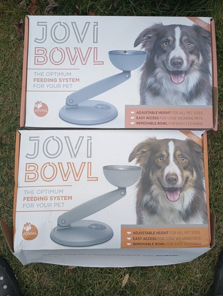 JoviBowl - Has Adjustable Position for the bowl according to the needs of the pet