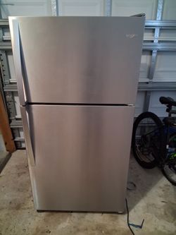 Whirlpool Wrt311fzdm 20.5 monochromatic stainless steel