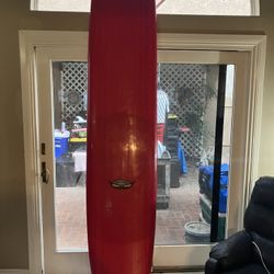 Longboard Surfboard 9’ Custom One Of A Kind