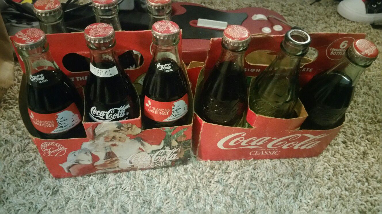 Old Coca-Cola bottles