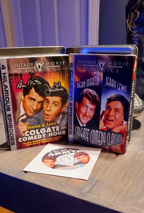 Martin And Lewis 3 Disc DVD Collection..8 Hours Of Funny Laughs!!..Brand New!..Collectors Edition