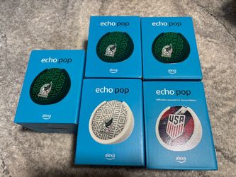 Amazon Echo Pop Mexico/USA Smart Speaker Bluetooth