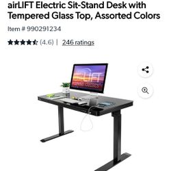 Airlift Electric Sit Stand Desks 