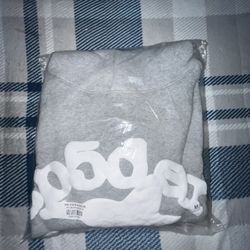 Sp5der Beluga Gray Hoodie