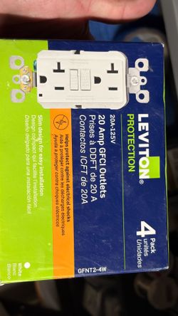 20amp gfci outlet 4pk