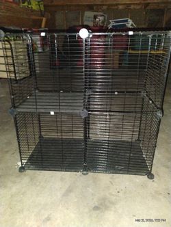 Two Tier Cat Cage