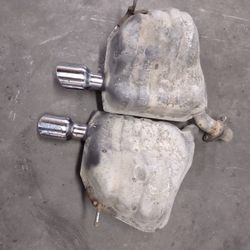 Muffler Pans Off 2016 Dodge Durango R/T