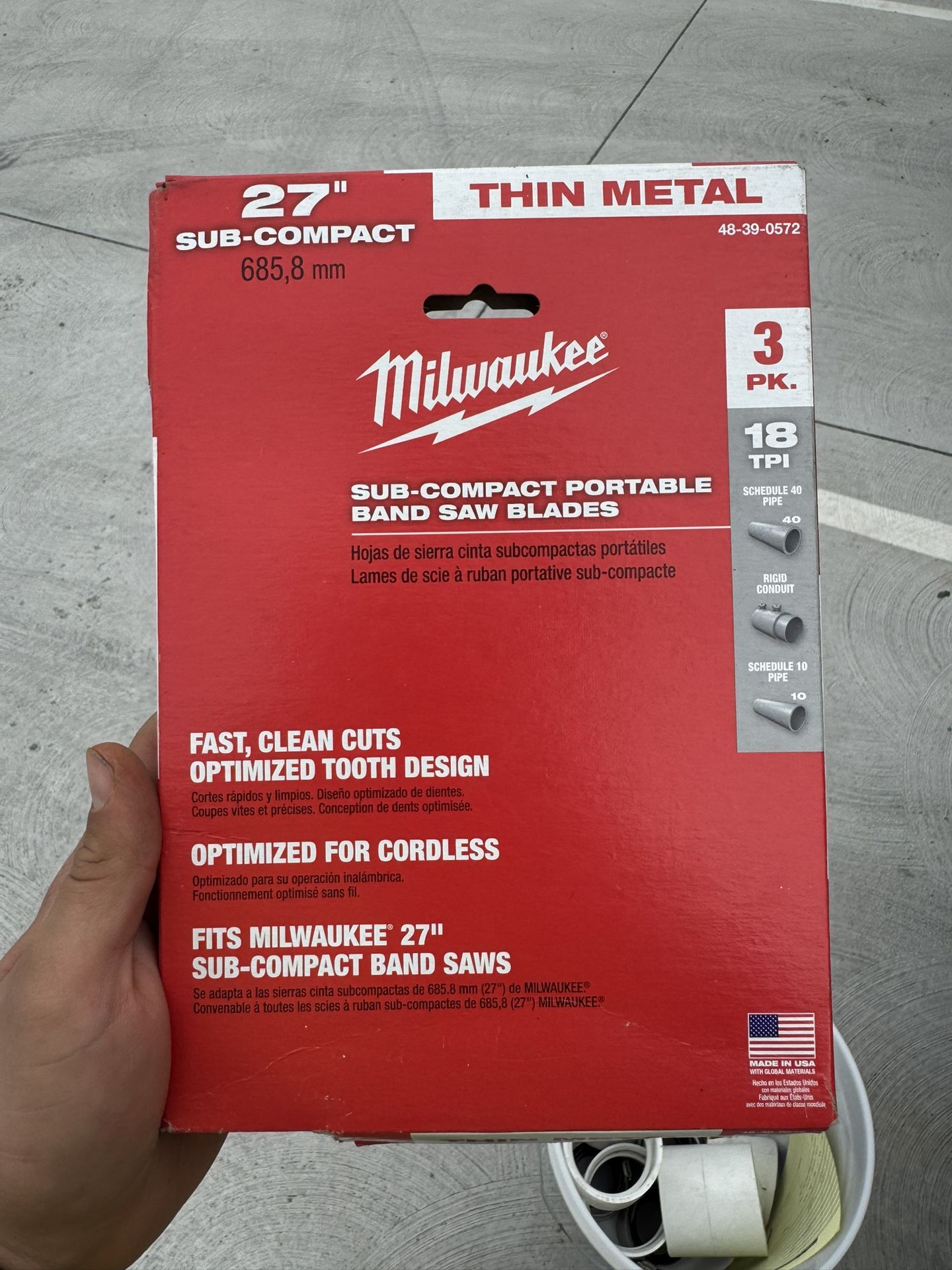 Band Saw Blades 27”