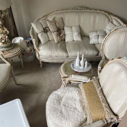 Vintage Italian Full Couch Set