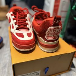 Louis Vuitton LV Skate Sneaker Red/White