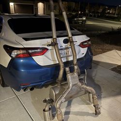 Nissan 370z Oem Nismo Exhaust Setup