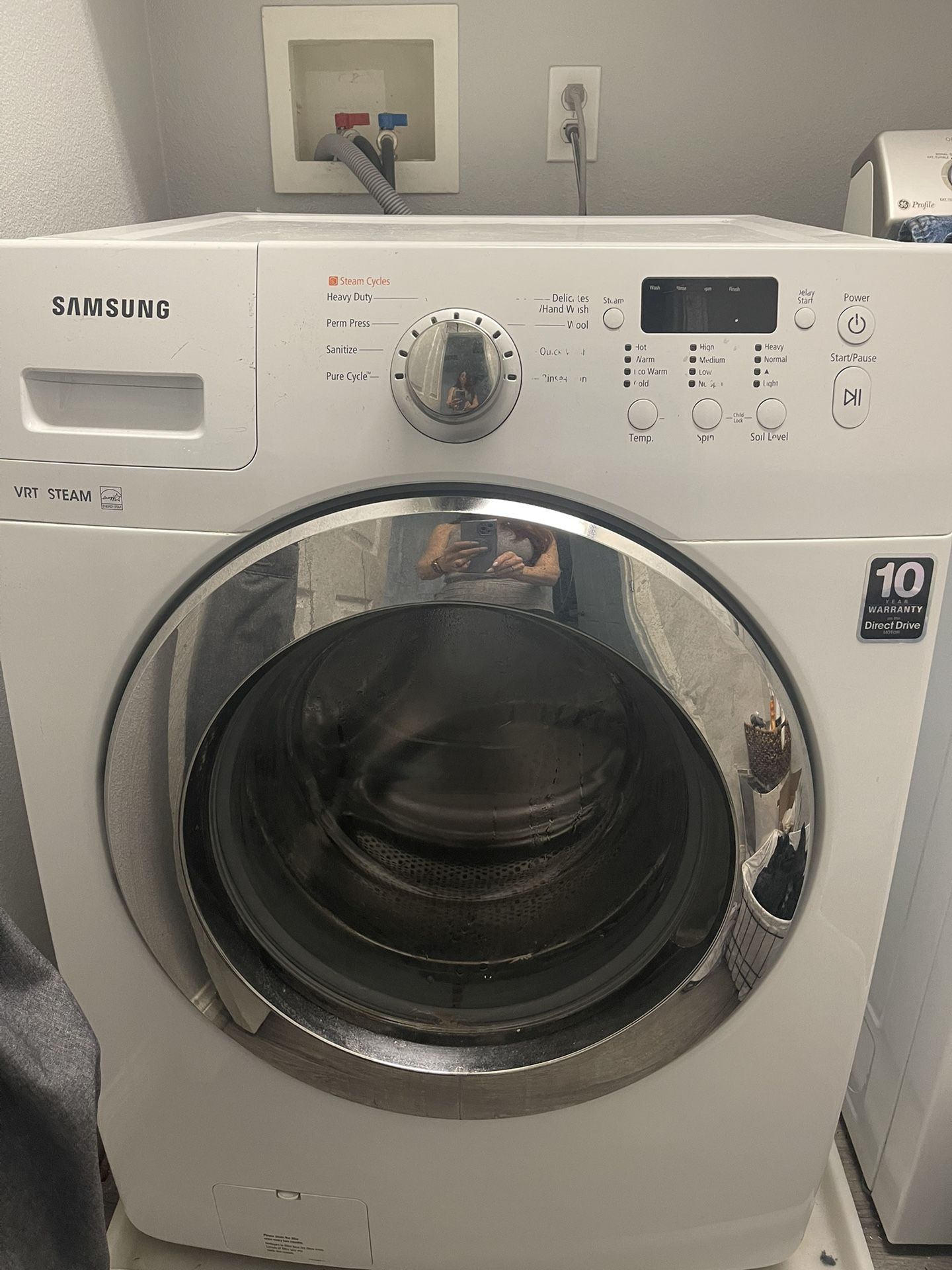 Samsung Front Loader Washing Machine With Steam Function