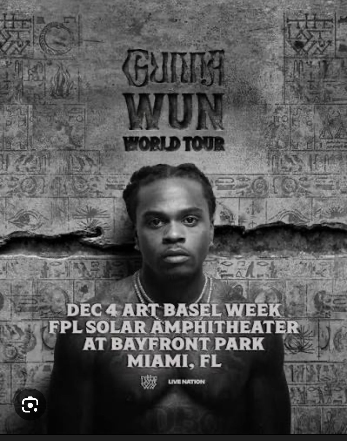 Gunna (Wun World Tour) - Art Basel Edition 