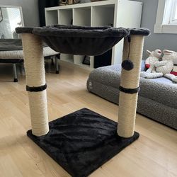 2' Cat Loft Bed Scratching Post Tree