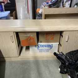 Queen Size Headboard With Shelf And Dresser $150