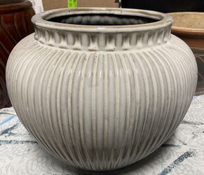 Extra Large Ceramic Flower Pot!