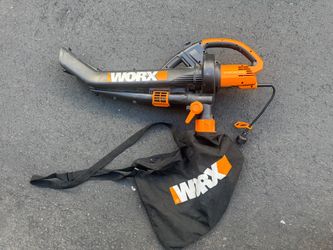 WORX blower and vacuum