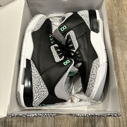 Jordan 3 Green Glow