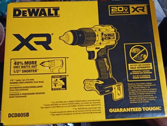 DeWalt XR Hammer Drill/ Driver