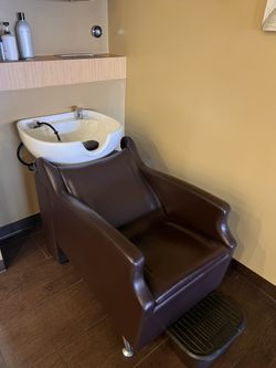 Hair Washing Station Wax Bed Manicure Tables