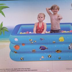 Small Triple Pool Or Ball Pit For Kids 