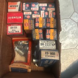 Vintage Car Parts All New In Boxes