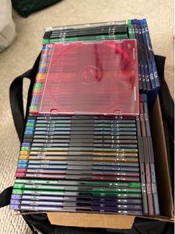 60 Open Box Jewel cases for CD & DVd.