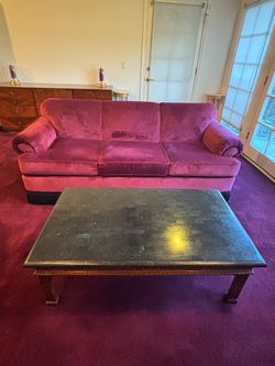 DESIGNER SOFA 80x36 EX CONDITION GLENDORA