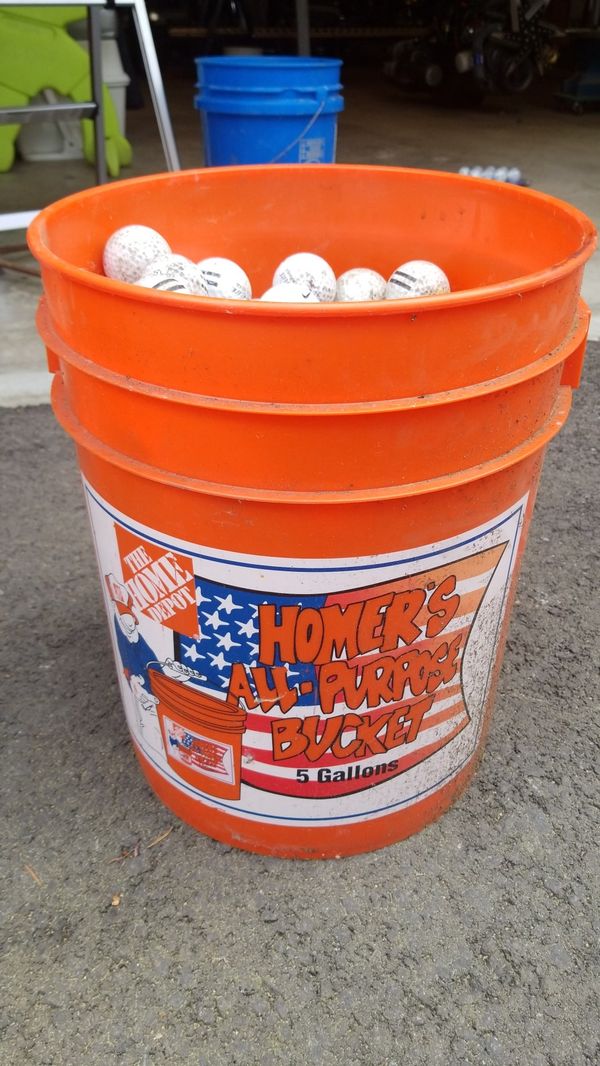 5 gallon bucket golf balls for Sale in LAKEWOOD, WA OfferUp