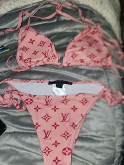 New women's LV two piece bathing suit