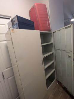 Heavy duty steel cabinet