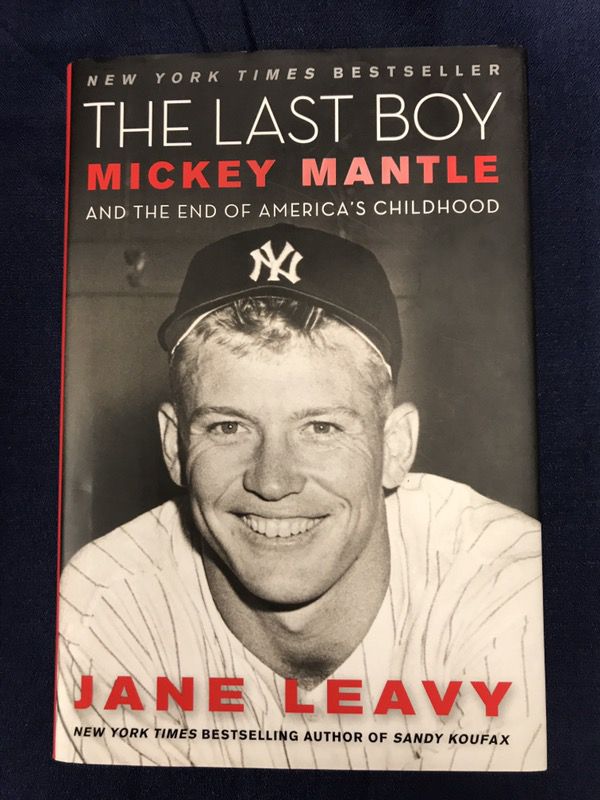 Book, Mickey Mantle, The Last Boy, NY Yankee Hall of Famer
