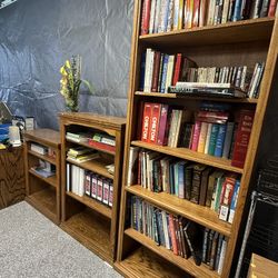Set Of Three Bookshelves