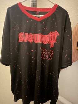 Stranger Things Mariners Jersey Upside Down Mariners