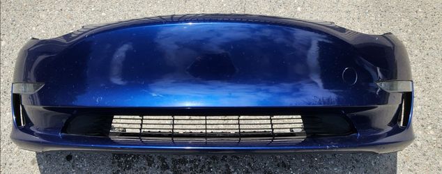 2017 2018 2019 2020 2021 TESLA MODEL 3 FRONT BUMPER