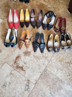 9.5 Dressses Shoes $100 Dollars For 10 Pairs  Or $10 Each