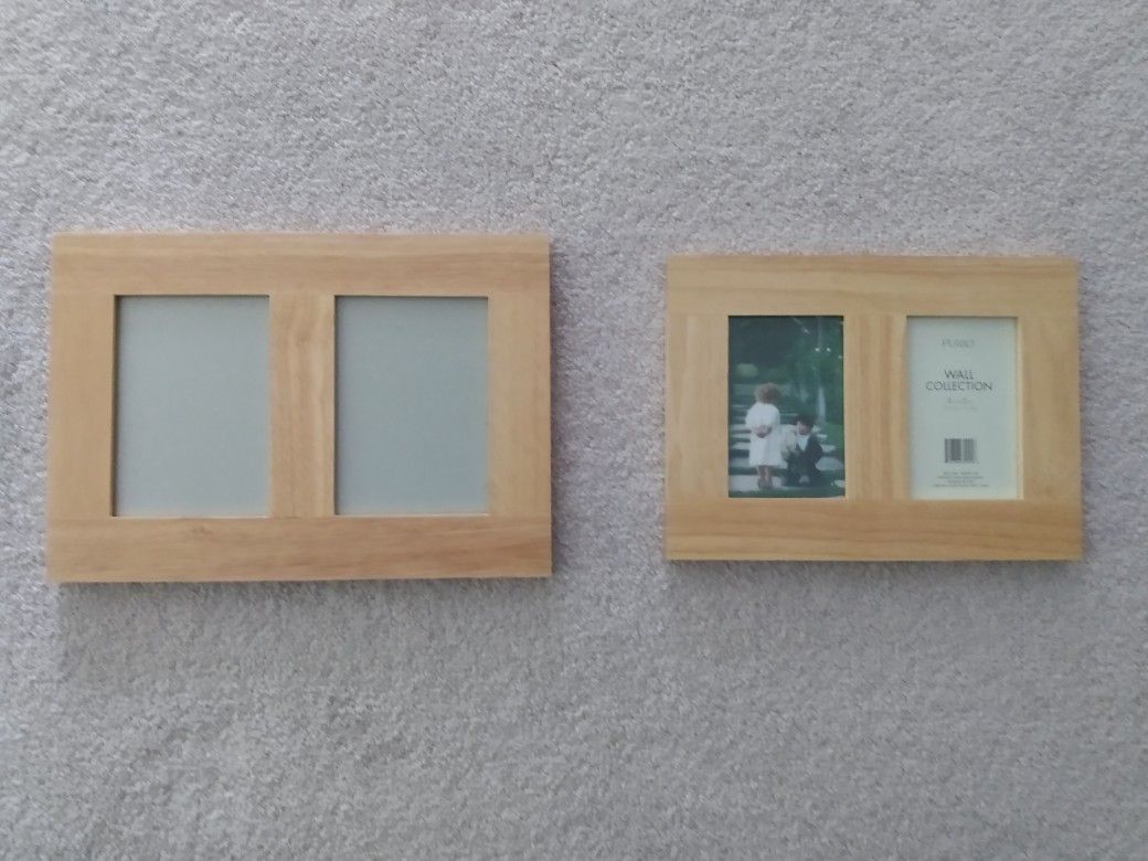 Natural Light Wood Picture Frames