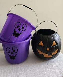 Halloween Buckets