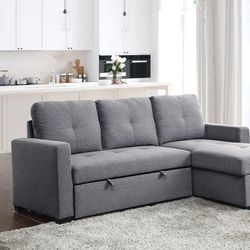 Miraly Sleeper Sectional Sofa By FoA🚨Finance&Delivery Available