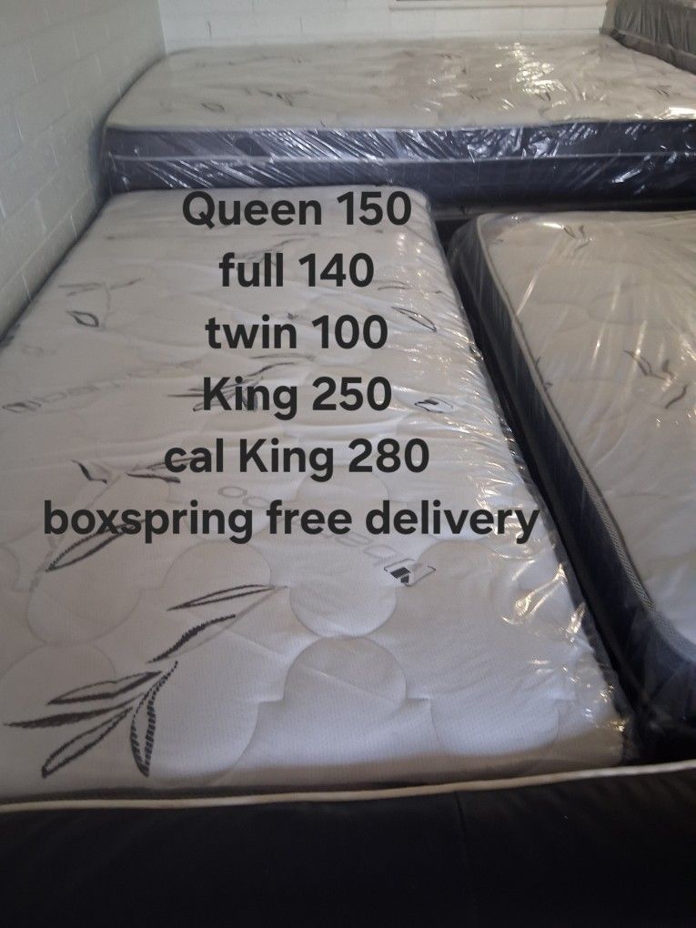 Mattress Pillow Top New