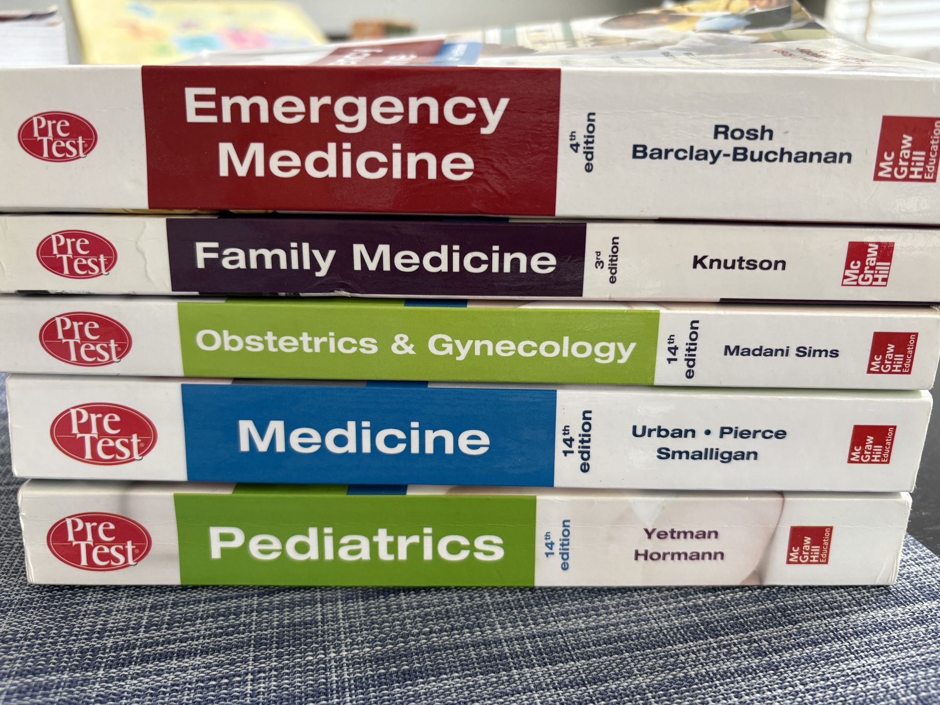 Pretest Medical Study Books For Exam