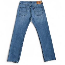 Levis Mens Blue 501 32x32 straight leg Jeans