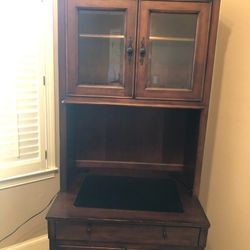 Havertys Office Desk W/Bookcase $170obo