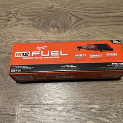 M12 FUEL 12-Volt Lithium-Ion Brushless Cordless High Speed 3/8 in. Ratchet (Tool-Only)