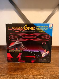 Vintage Laser One Music Visualizer - Sound Activated Light Show (In Box)