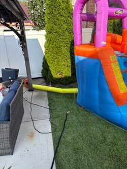Complete with blower and water sprayers