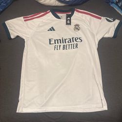 Real Madrid Adidas Home Jersey with Tags
