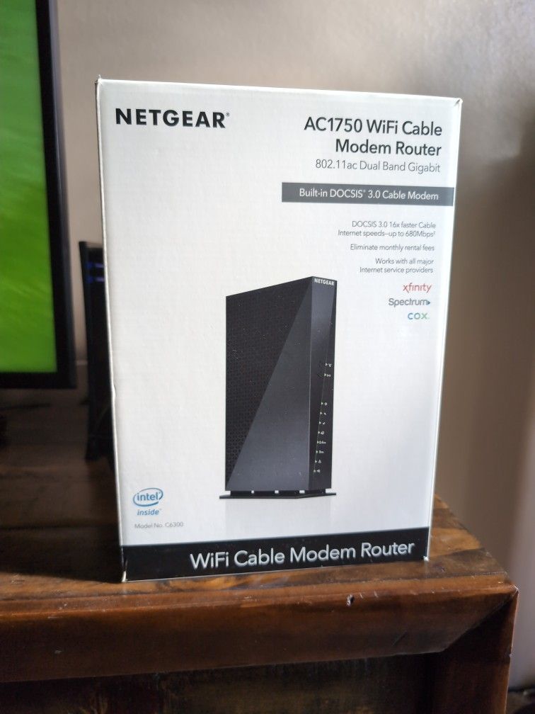 WiFi Cable Modem Router Netgear